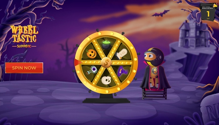 Slotastic Online Casino Monthly Wheel